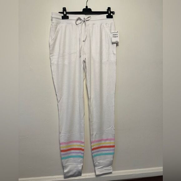 Nordstrom BP rayon comfy joggers sleepwear & lounge in white size S, NWT - Picture 8 of 10